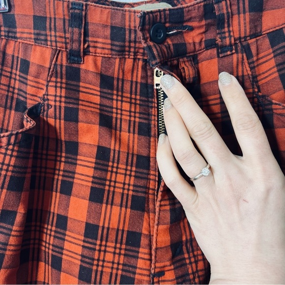 Vintage Janus By Cowden Rust Plaid Western Pant 8 - Picture 8 of 9